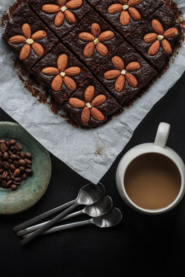 Handmade Baked Almond Brownies