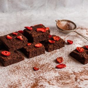 Homemade Raspberry Brownies Gift Box 1