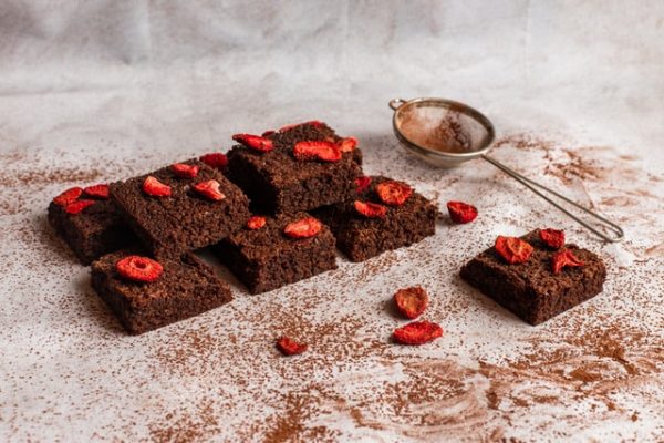 Homemade Raspberry Brownies Gift Box 1