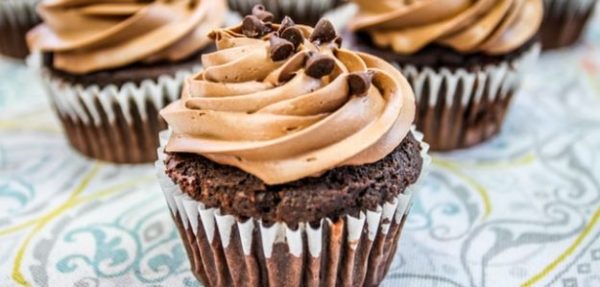 Fresh Double Chocolate Cupcakes 1