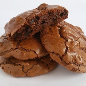 Freshly Baked Triple Chocolate Biscuits