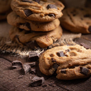 Large Vegan Chocolate Chip Biscuits