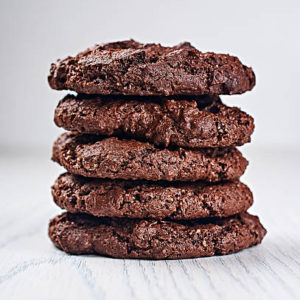 Vegan Double Chocolate Cookies