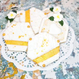 Iced Wedding Biscuits