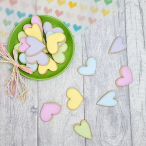 LGBTQ+ Rainbow Hearts Biscuits Gift