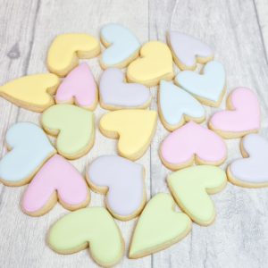 LGBTQ+ Hearts Cookies