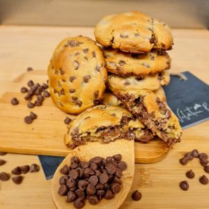 New York Style Chocolate Chip Cookies