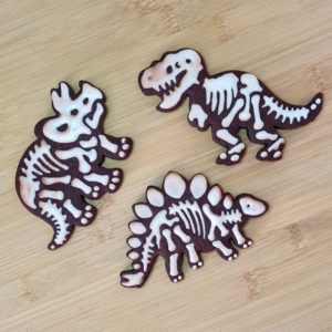 Bespoke Dinosaur Party Favour Biscuits