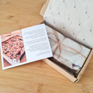 Luxury Letterbox Almond Blondie Bites