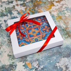 Multicolour Moroccan Tiles Biscuits Gift Set