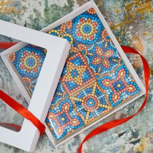 Multicolour Moroccan Tiles Biscuits Set