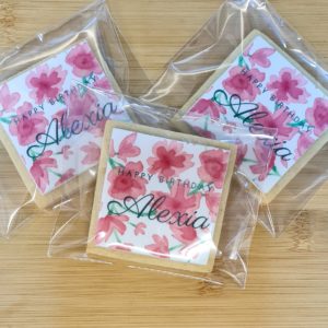 Personalised Birthday Gift or Congratulations Cookies