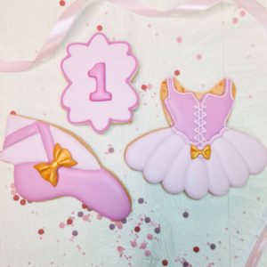 Personalised Ballerina Biscuits Gift Box 2