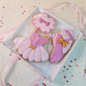 Pink Ballerina Biscuit Gift Box