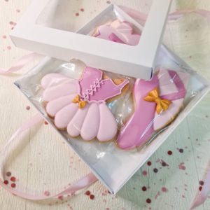 Pink Ballerina Cookies Box