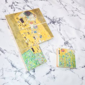 Klimt "The Kiss" Luxury Biscuits Tiles