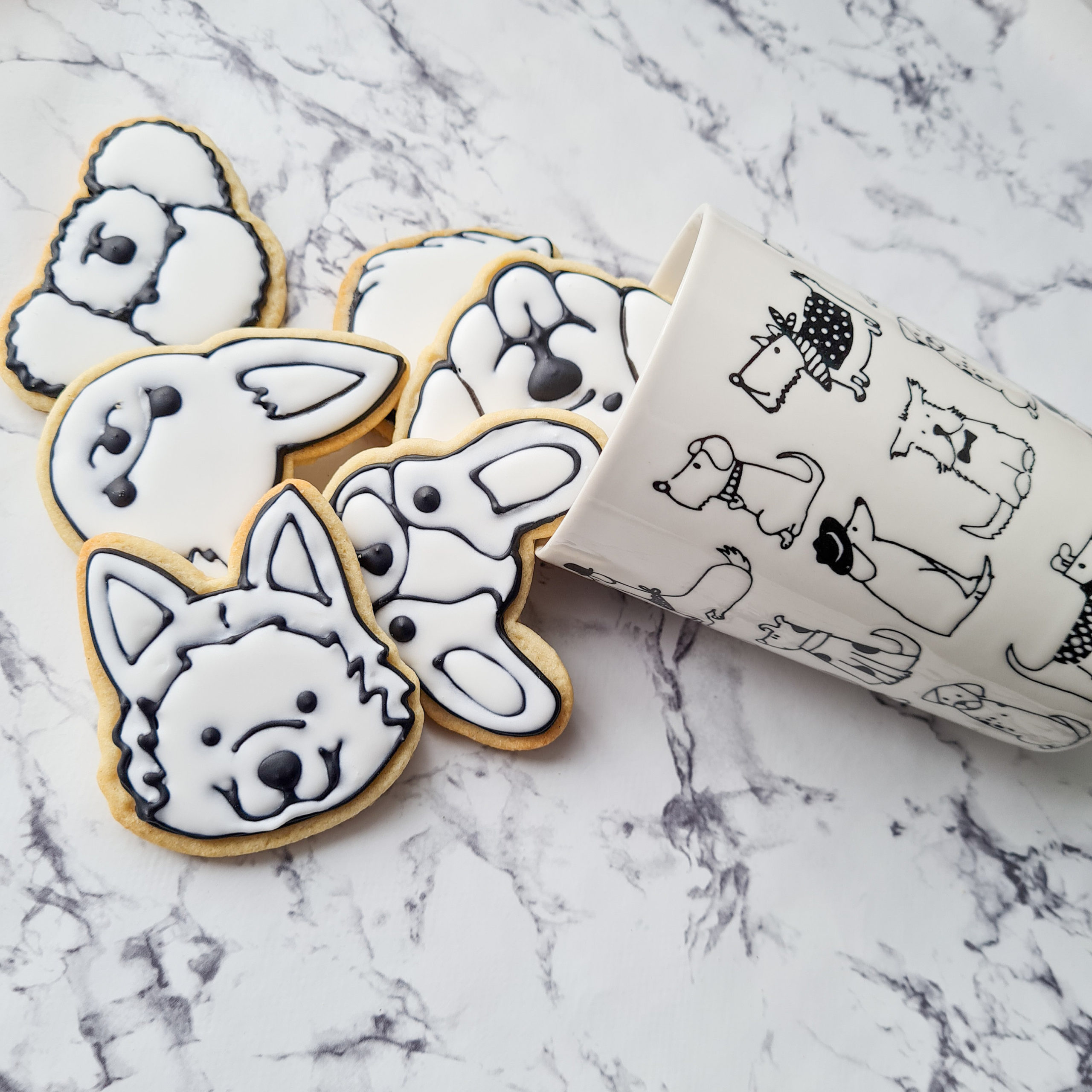 Dog Lover Biscuits and Mug Gift Set