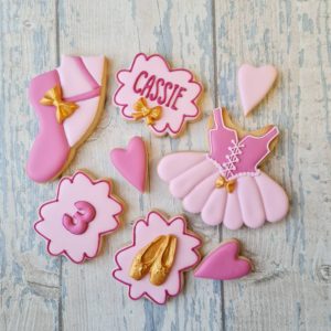 Personalised Ballerina Cookies Gift Box