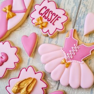 Personalised Ballerina Cookies Box