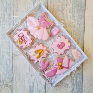 Personalised Ballerina Biscuits Gift Box 3