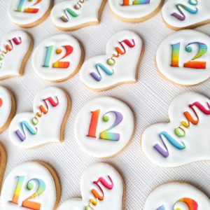 Rainbow Cookies Gift Box