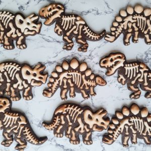 Bespoke Dinosaur Favour Biscuits