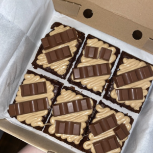 Delicious Postal Brownies