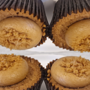 Caramel Biscuit Cupcakes 1