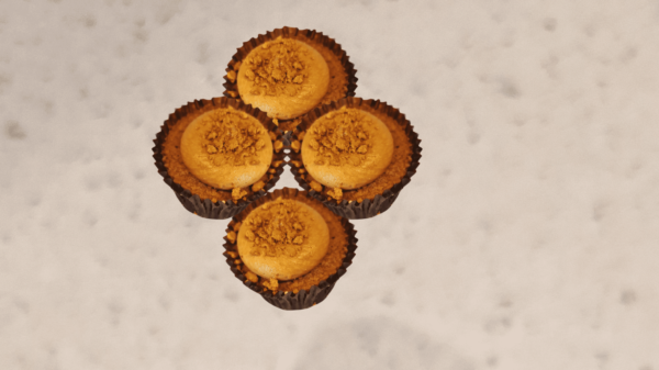 Caramel Biscuit Cupcakes