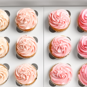 Pink Design Cupcakes Baked Desires