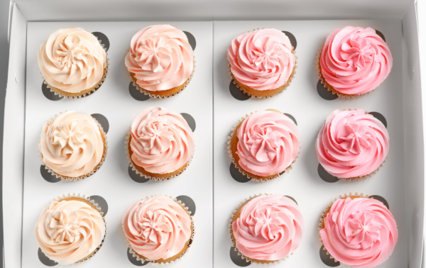 Pink Design Cupcakes Baked Desires